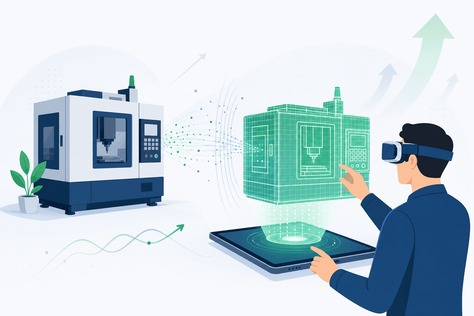 Simulations & Digital Twins illustration